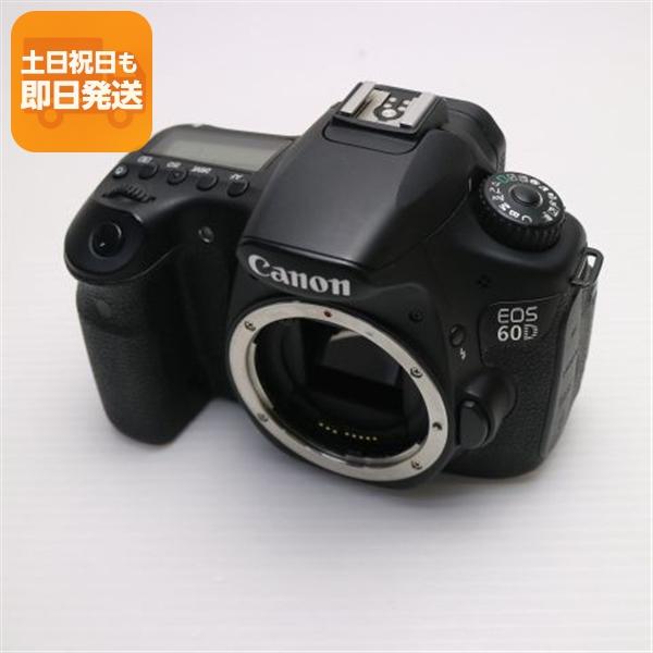 中古 EOS 60D ブラック ボディ 即日発送 デジ1 Canon デジタルカメラ