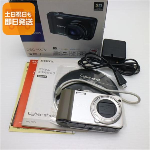 超美品 Cyber-shot DSC-HX7V ホワイト 即日発送 SONY デジカメ