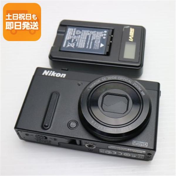 良品中古 COOLPIX P330 ブラック 即日発送 デジカメ Nikon 本体 あす