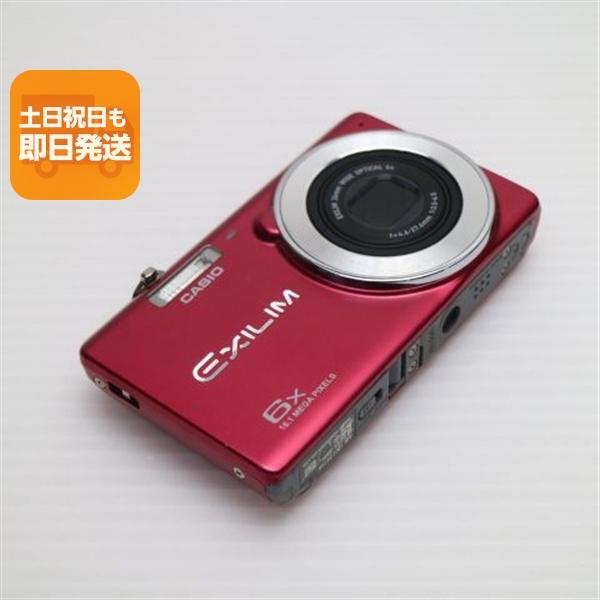 超美品 EX-ZS27 レッド 即日発送 コンデジ CASIO EXILM 本体 あすつく