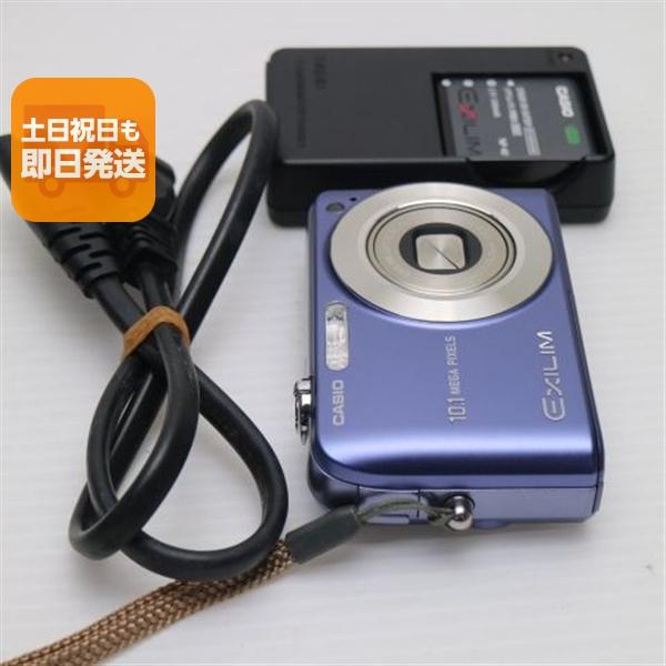 超美品 EX-Z1050 ブルー 即日発送 CASIO EXILIM デジカメ 本体 あす