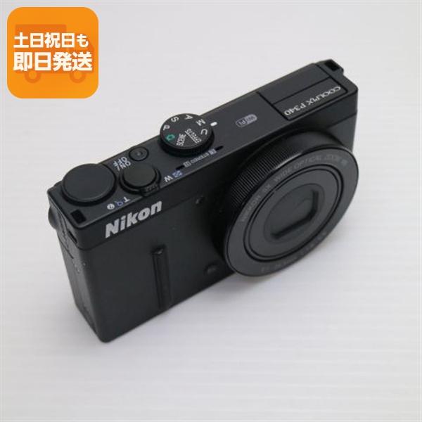 美品 COOLPIX P340 ブラック 即日発送 デジカメ ニコン 本体 あすつく
