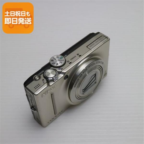 美品 COOLPIX S8200 プラチナシルバー 即日発送 デジカメ Nikon