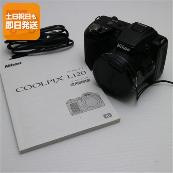 新品同様 COOLPIX L120 ブラック 即日発送 デジカメ Nikon デジタル