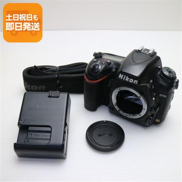 Nikon ニコン D750ボディ 一眼レフ 美品 美品 D750 ボディ ブラック 即日発送 一眼レフ Nikon 本体 あすつく