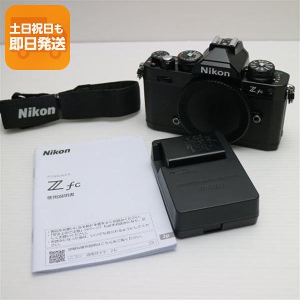 新品同様 Nikon Zfc ボディ ブラック ミラーレス一眼 NIKON 即日発送