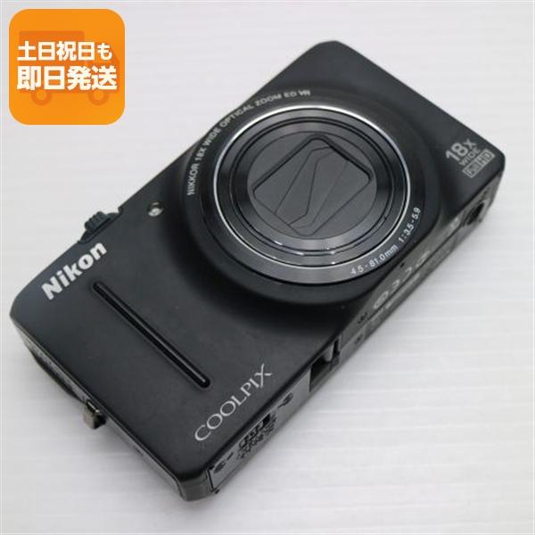 新品同様 COOLPIX S9300 ノーブルブラック 即日発送 デジカメ Nikon