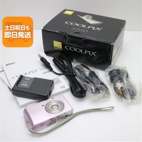 【美品】Nikon COOLPIX S520 サクラ デジカメ 動作確認済 美品 COOLPIX S520 サクラ 即日発送 Nikon デジカメ デジタルカメラ