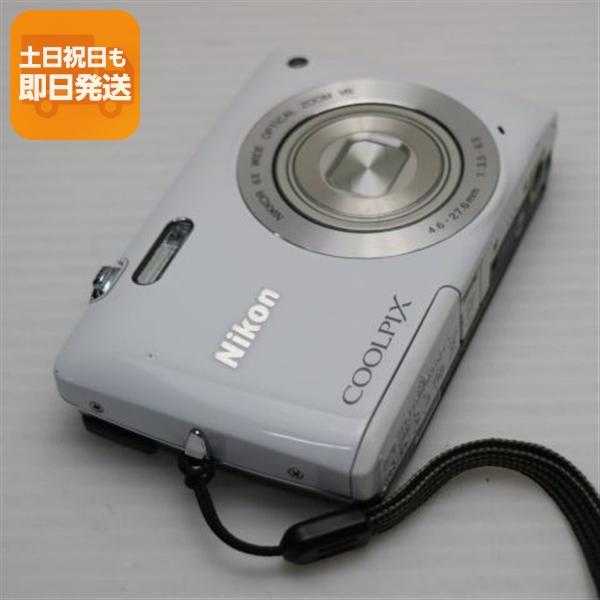 超美品 COOLPIX S4300 シェルホワイト 即日発送 デジカメ Nikon