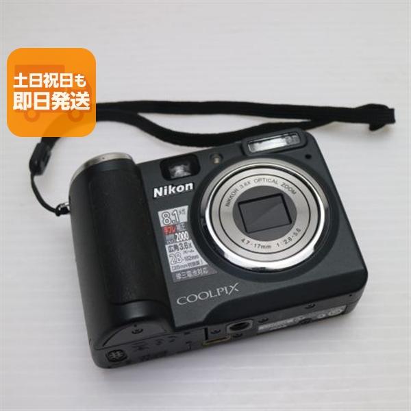 新品同様 COOLPIX P50 ブラック 即日発送 Nikon デジカメ デジタル