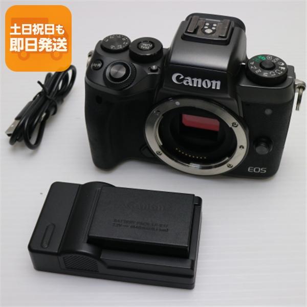 美品 EOS M5 ボディ ブラック 即日発送 ミラーレス一眼 Canon 本体 