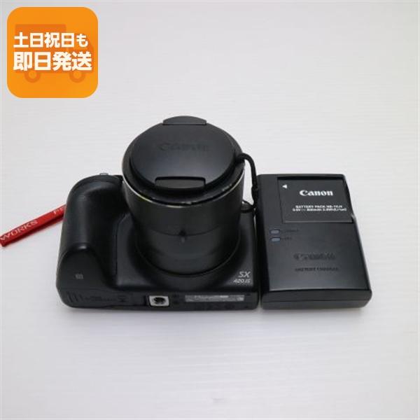 超美品 PowerShot SX420 IS ブラック 即日発送 コンデジ Canon 本体