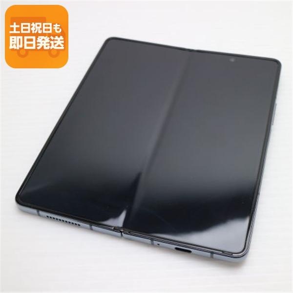 美品 SCG16 Galaxy Z Fold4 グレイグリーン AU スマホ SAMSUNG 即日