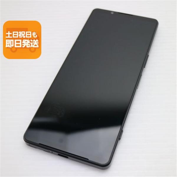 美品 Xperia 1 IV SOG06 ブラック スマホ 白ロム 中古 あすつく 土日祝