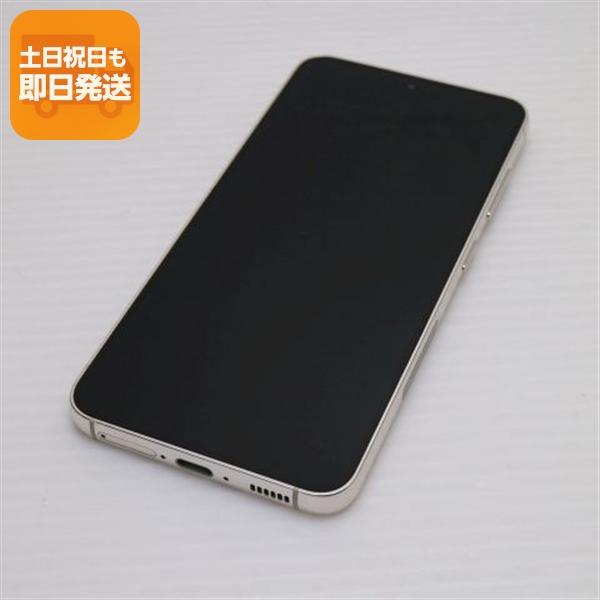 美品 SC-51D Galaxy S23 クリーム DoCoMo スマホ SAMSUNG 即日発送