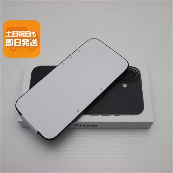 新品未使用 SIMフリー iPhone 16 128GB ブラック スマホ APPLE 即日