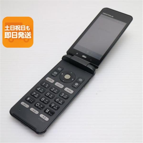 良品中古 au KYF31 GRATINA 4G ブラック 即日発送 ガラケー AU KYOCERA
