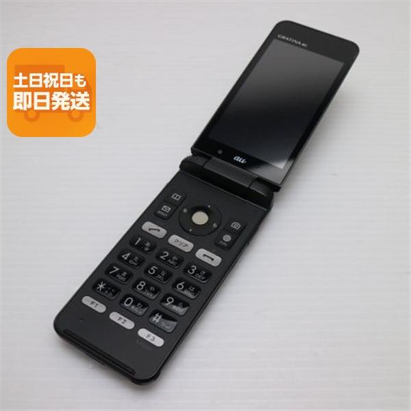 美品 au KYF31 GRATINA 4G ブラック 即日発送 ガラケー AU KYOCERA