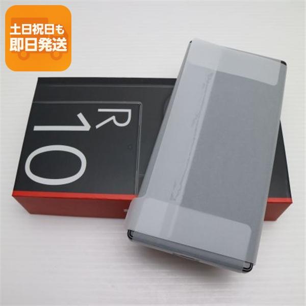 新品未使用 SIMフリー AQUOS R10 チャコールブラック スマホ SHARP