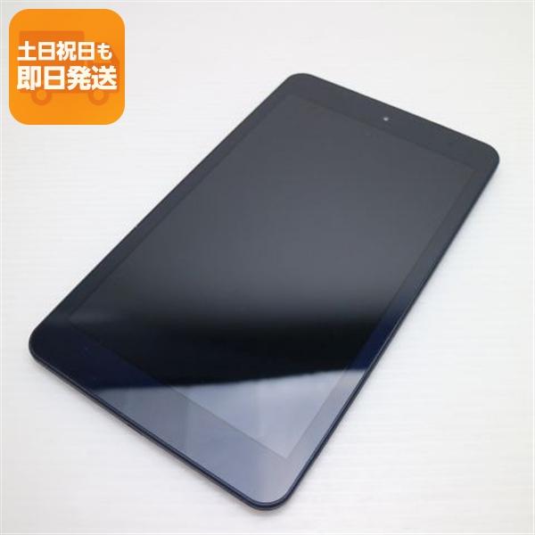 超美品 au Qua タブレット01 KYT31 ネイビー 即日発送 タブレット