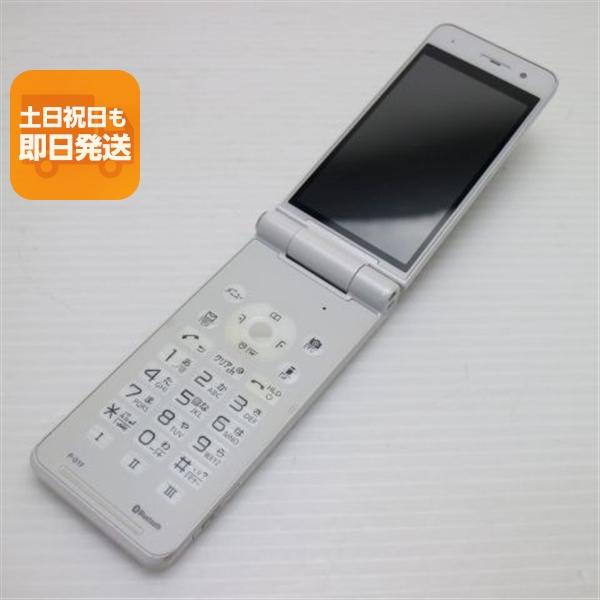 美品 P-01F ホワイト 即日発送 ガラケー Panasonic DoCoMo 本体 白ロム