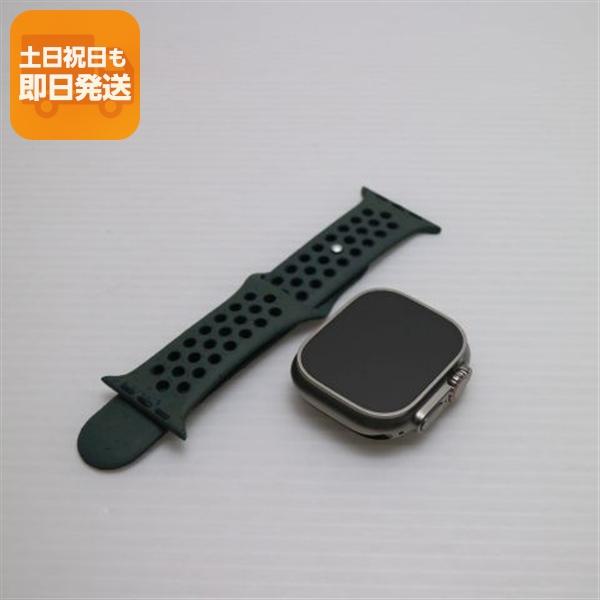 超美品 Apple Watch Ultra 49mm GPS+Cellular セルラー チタニウム