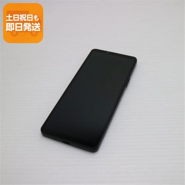 超美品 SO-52D Xperia 10 V ブラック DoCoMo スマホ SONY 即日発送