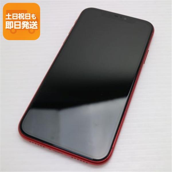 超美品 SIMフリー iPhone 11 64GB プロダクトレッド スマホ 本体 白
