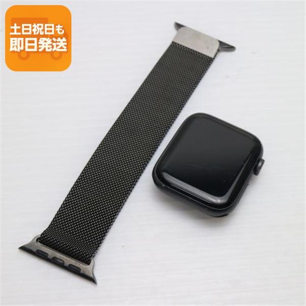良品中古 Apple Watch Series6 44mm GPS+Cellular セルラー ブラック