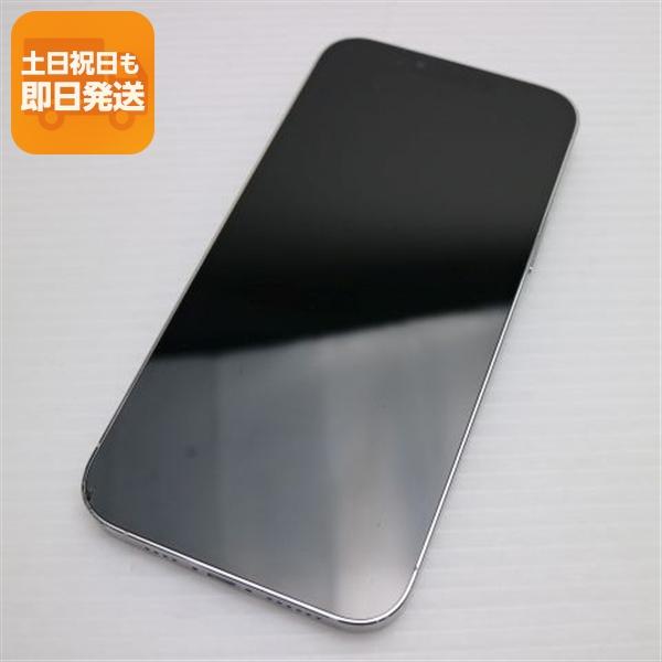 美品 SIMフリー iPhone13 Pro Max 256GB シルバー 白ロム 本体 即日