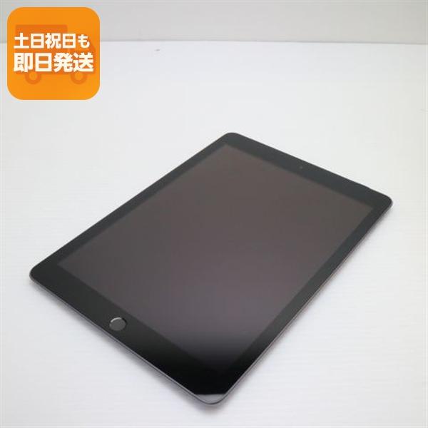 美品 SIMフリー iPad 第6世代 32GB スペースグレイ タブレット 白ロム 