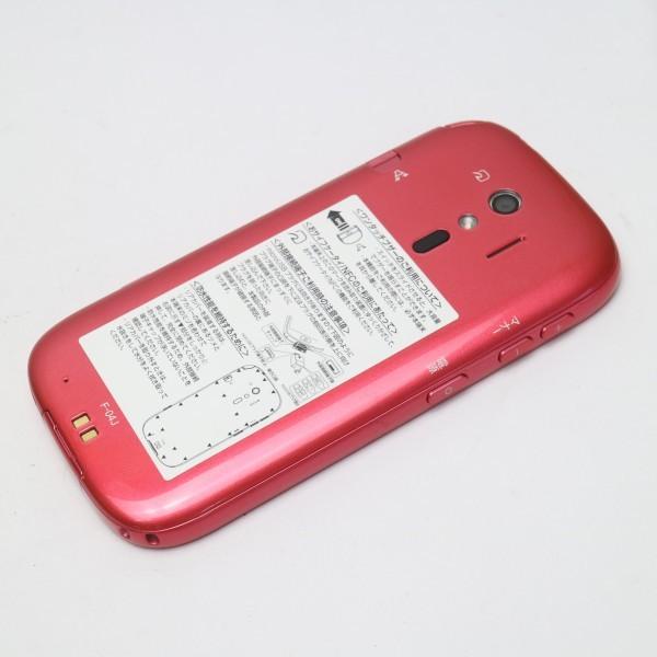 超美品 F 04j らくらくスマートフォン4 ピンク 中古本体 安心保証 富士通 即日発送 登場大人気アイテム スマホ 本体 Docomo 白ロム