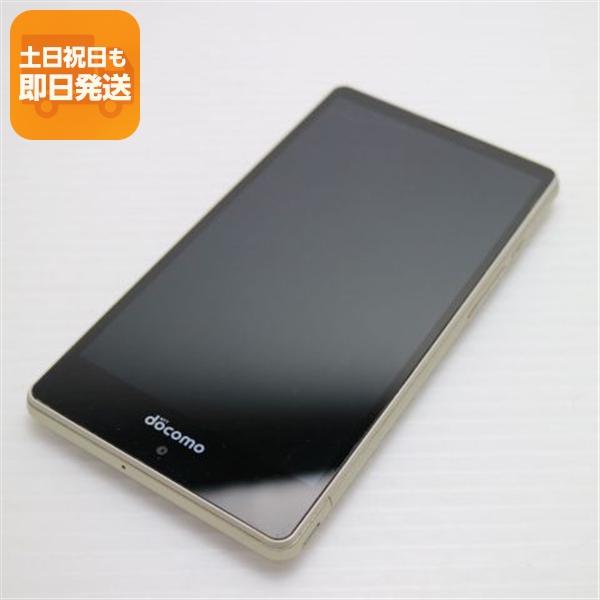 超美品 SH-04G AQUOS EVER ゴールド 即日発送 スマホ SHARP DoCoMo