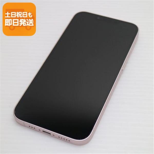 超美品 SIMフリー iPhone13 512GB ピンク 本体 即日発送 土日祝発送OK