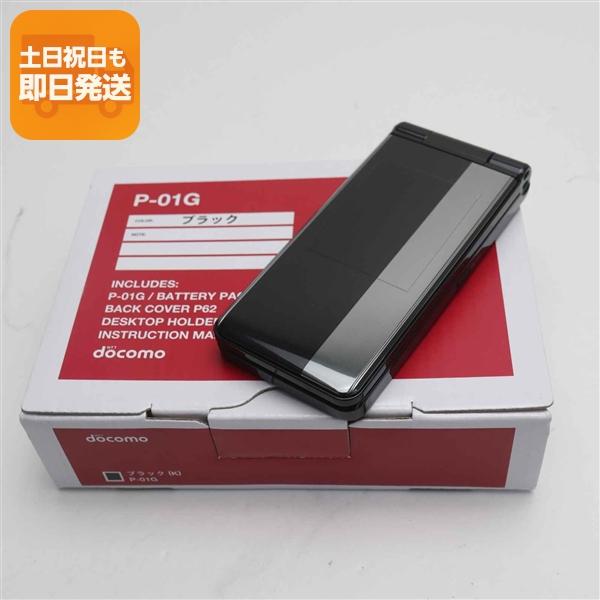 Docomo ガラケー P-01G ブラック docomo P-01G ブラック ✖️4個