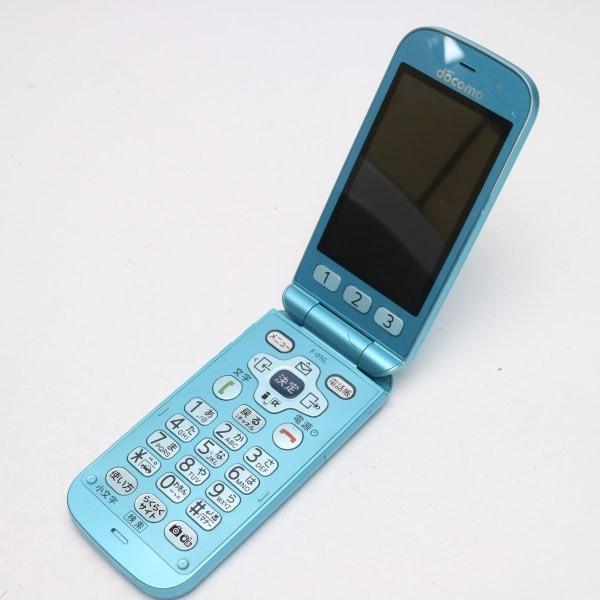 美品 セール 特集 F 01g らくらくホン ベーシック4 ブルー 中古本体 安心保証 ガラケー 本体 富士通 即日発送 Docomo 白ロム