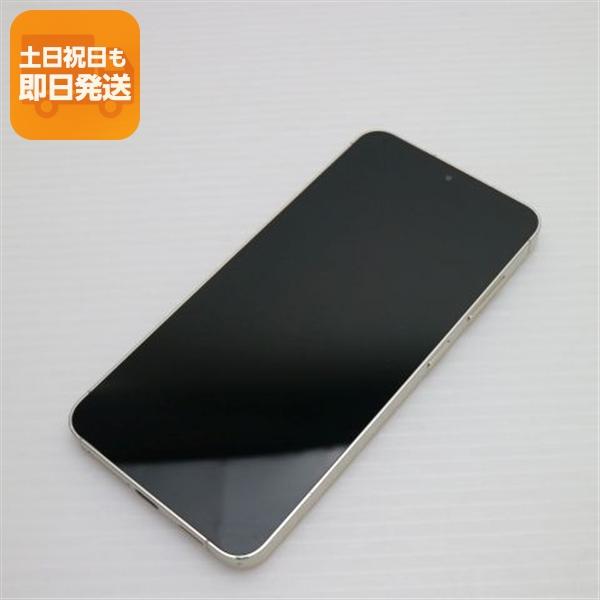 美品 SIMフリー Galaxy S24 256GB アンバーイエロー スマホ SAMSUNG