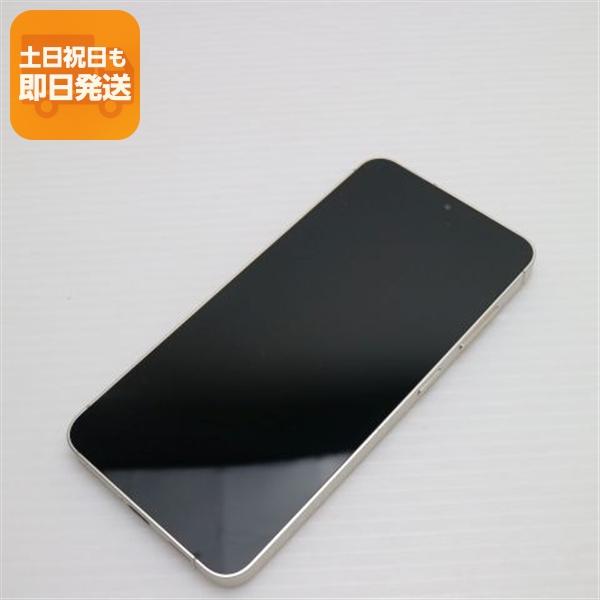 超美品 SIMフリー Galaxy S24 256GB アンバーイエロー スマホ SAMSUNG