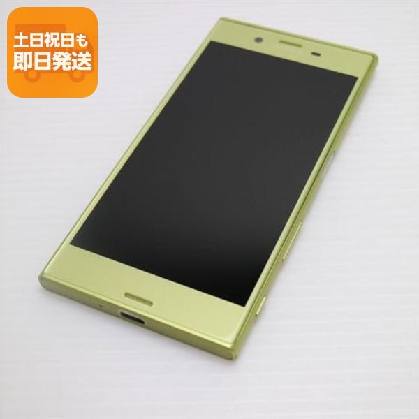 美品 SO-03J Xperia XZs シトラス 即日発送 スマホ SONY docomo 本体