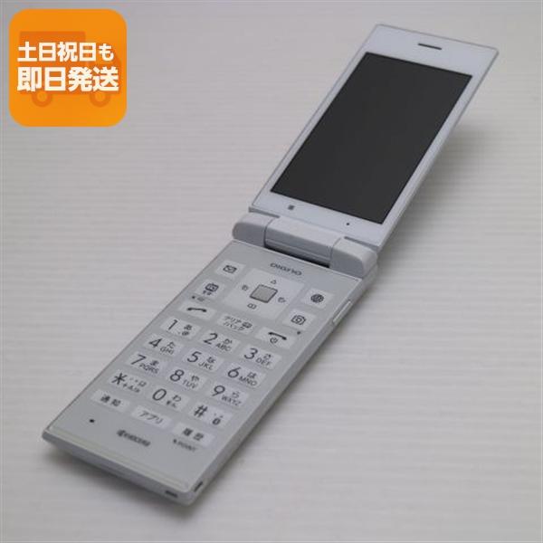 超美品 SoftBank 501KC DIGNO ケータイ ホワイト 中古 即日発送