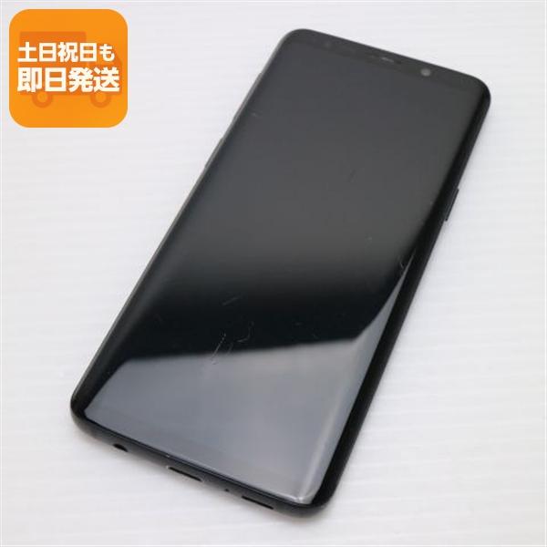 良品中古 SCV38 Galaxy S9 ブラック スマホ 即日発送 白ロム 中古 au