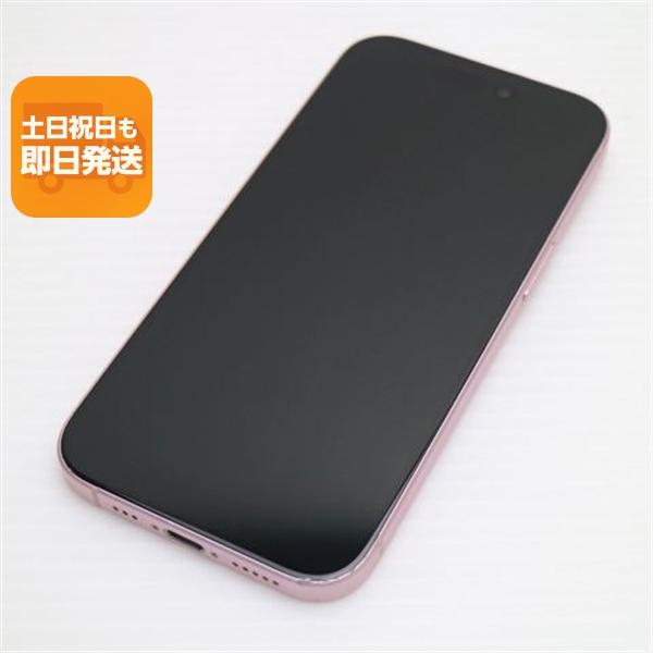 超美品 SIMフリー iPhone15 256GB ピンク スマホ Apple 即日発送 あす