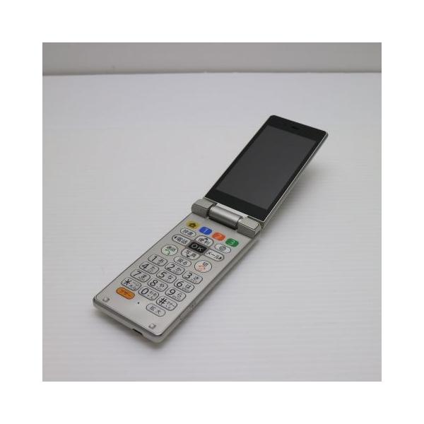 超美品 505SH かんたん携帯9 シルバー 白ロム 中古 ガラケー 超美品 505SH かんたん携帯9 シルバー 白ロム 中古 ガラケー