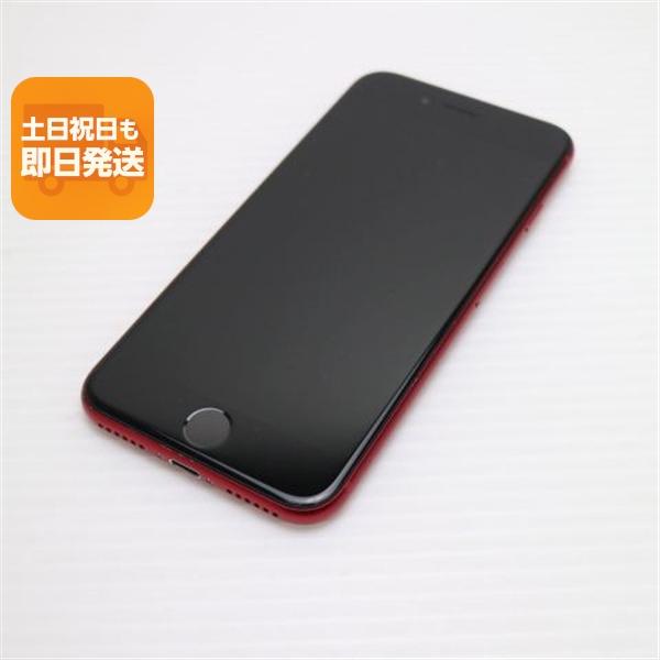 超美品 SIMフリー iPhone SE 第2世代 128GB レッド スマホ 白ロム 中古 