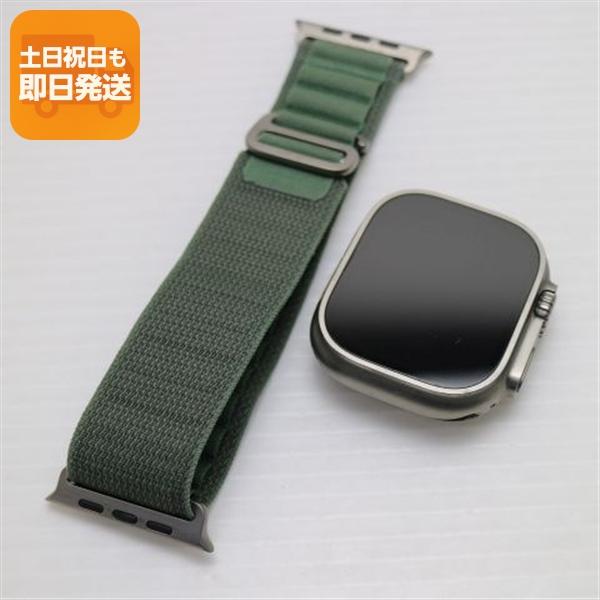 超美品 Apple Watch Ultra 49mm GPS+Cellular セルラー チタニウム