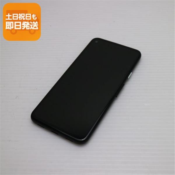 美品 SoftBank Google Pixel 4a 128GB ジャストブラック スマホ 中古 