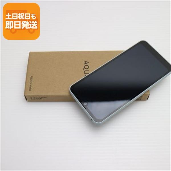 新品未使用 SH-53D AQUOS wish3 グリーン DoCoMo スマホ SHARP 即日