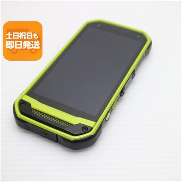 超美品 au TORQUE G03 グリーン 即日発送 スマホ KYOCERA 本体 白ロム