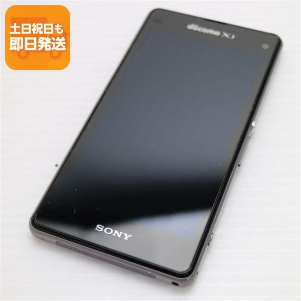 良品中古 SO-02F Xperia Z1 f ブラック 即日発送 スマホ SONY DoCoMo