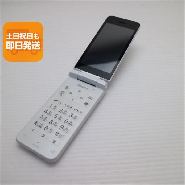 超美品 KY-42C DIGNO ケータイ ホワイト DoCoMo ガラケー 京セラ 即日